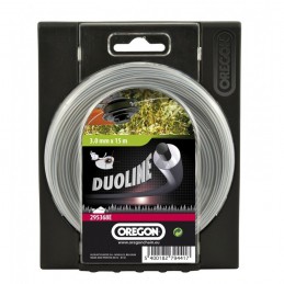 OREGON Fil débroussailleuse Duoline 3,0 mm, 60 m 106502E