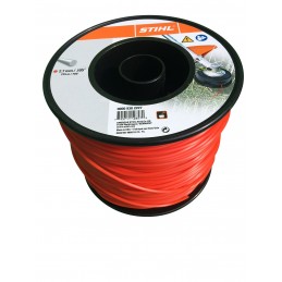 STIHL Fil débroussailleuse nylon rond 2.7mm/215m rouge 9302227 00009302227