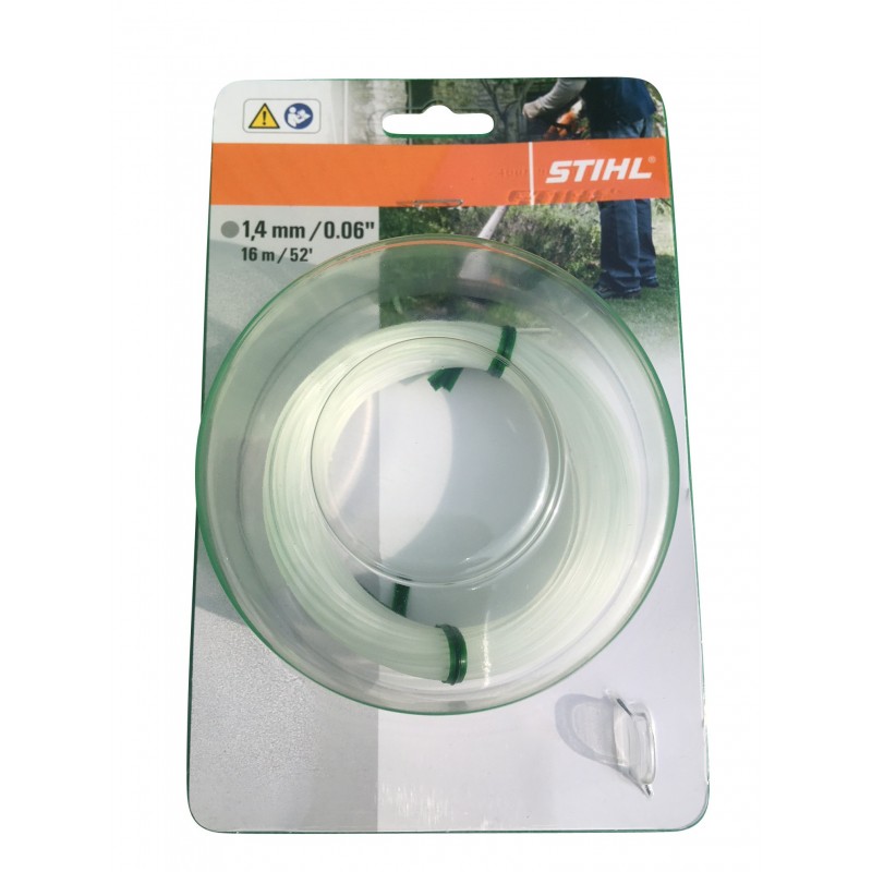 STIHL Fil débroussailleuse nylon rond 1.4mm/16m transparent 9302284 00009302284