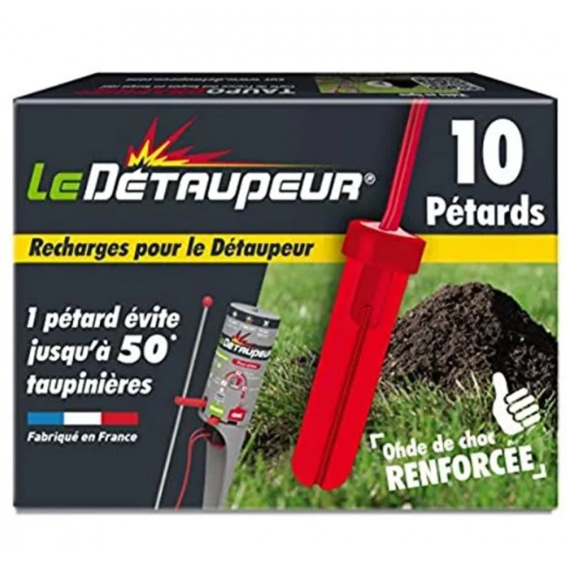 Recharg10 Détaupeur - Boite de recharge de 10 pétards Recharg10 Détaupeur - Boite de recharge de 10 pétards