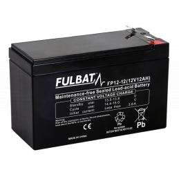 FULBAT BATTERIE FTX12-BS ACIDE SEPARE (FOURNI) 12V 10.5 Ah 150-87-130 + / - FP1212