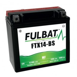 FULBAT BATTERIE FTX14-BS ACIDE SEPARE (FOURNI) 12V 18.9 Ah 175-87-155