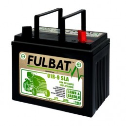 FULBAT Batterie pour tracteur tondeuse U1R-9 12V/28 Ah étanche prête à l'emploi U1R9SLA