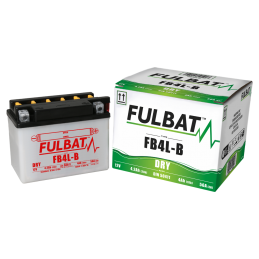 FULBAT BATTERIE FB4L-B ACIDE SEPARE (FOURNI) 12V 4.2 Ah FB4LB