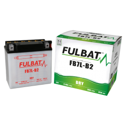 FULBAT BATTERIE FB7L-B2 ACIDE SEPARE (FOURNI) 12V 8.4 Ah FB7LB2