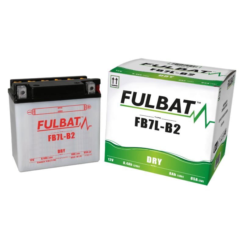 FULBAT BATTERIE FB7L-B2 ACIDE SEPARE (FOURNI) 12V 8.4 Ah FB7LB2