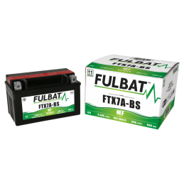 FULBAT BATTERIE FTX7A-BS ACIDE SEPARE (FOURNI) 12V 6.3 Ah - FTX7ABS