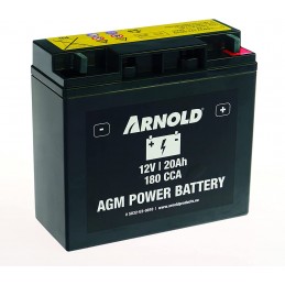 BATTERIE 12N18 3A - borne + à droite - 12 volts - 18 ampères pour tracteur  tondeuse autoporté