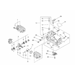 Kit piston pour tronçonneuse Echo CS 3400