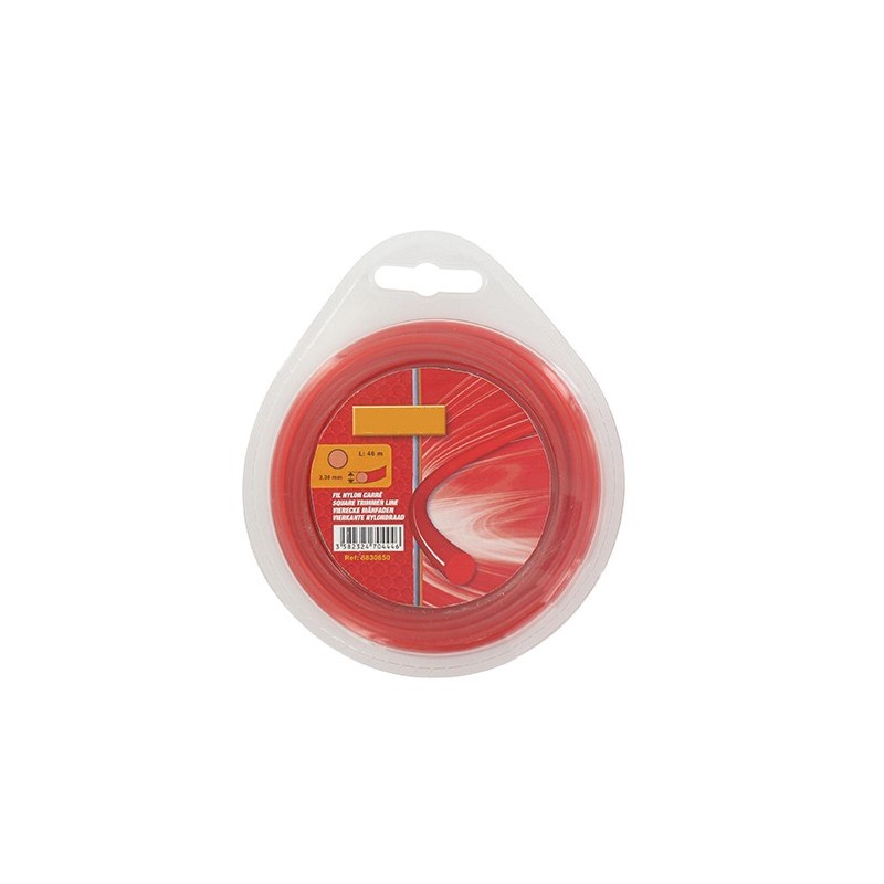 Fil nylon rond Ø 1,6 mm pour débroussailleuse (blister)