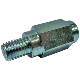 Adaptateur pour tête de débroussailleuse Kubota et Kaaz 10x150 Mâle/Femelle