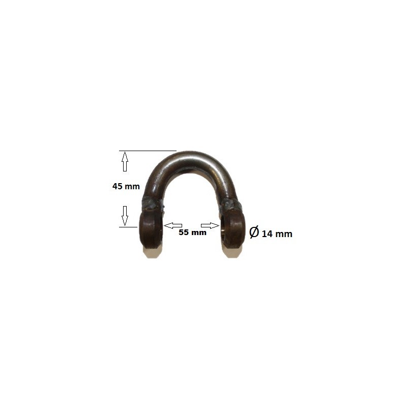 Manille porte couteau cuillère, marteau, 68074000, Muratori, MT20