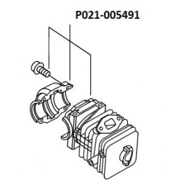 Kit cylindre tronçonneuse Echo CS320 TES, P021-005491, P021005491