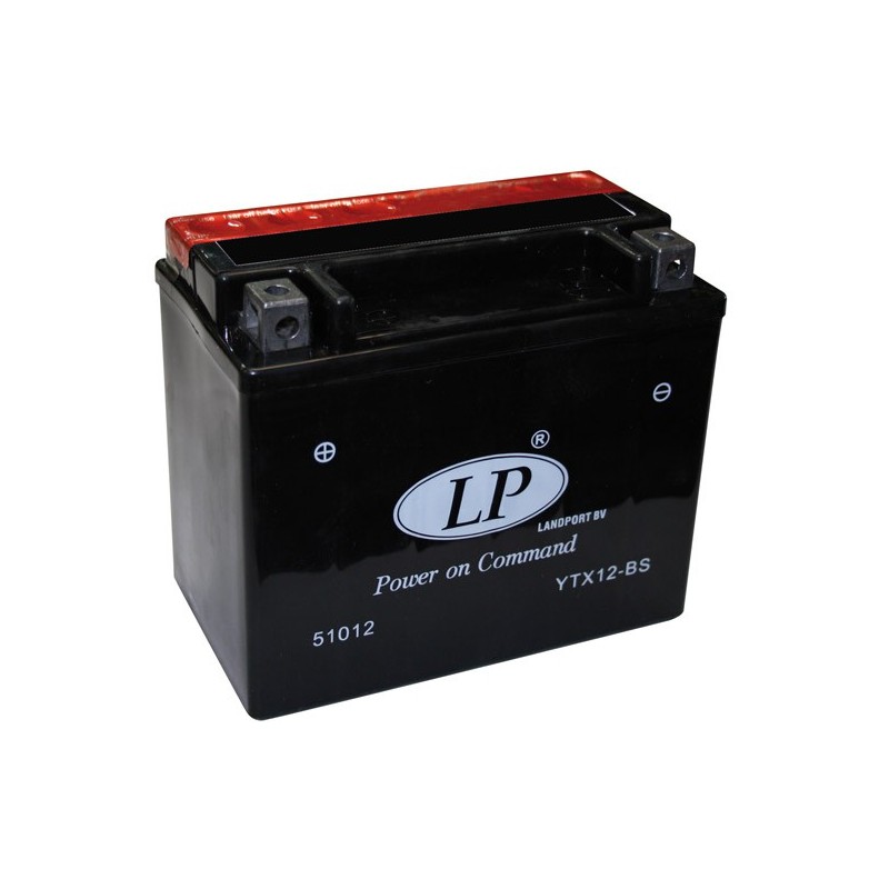 Batterie tracteur tondeuse U19 ,12 V, 24Ah, 280A, borne + à gauche,  batterie sans entretien