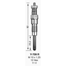 NGK BOUGIE DE PRECHAUFFAGE Y709R UT