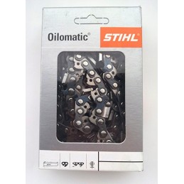 STIHL CHAINE 3/8" PICCO MICRO 3, 45 ENTRAINEURS POUR GUIDE DE 30 CM, JAUGE 1,3 MM 36360000045